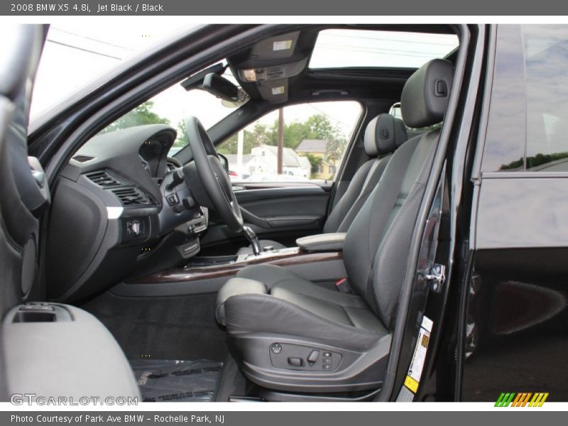 Jet Black / Black 2008 BMW X5 4.8i