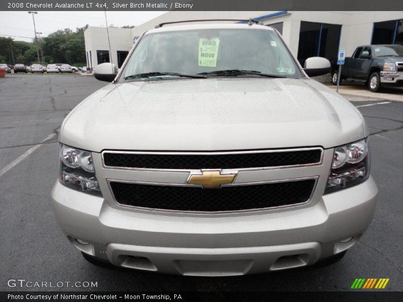 Silver Birch Metallic / Ebony 2008 Chevrolet Avalanche LT 4x4