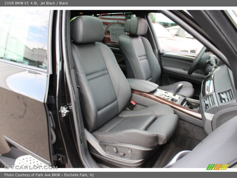 Jet Black / Black 2008 BMW X5 4.8i