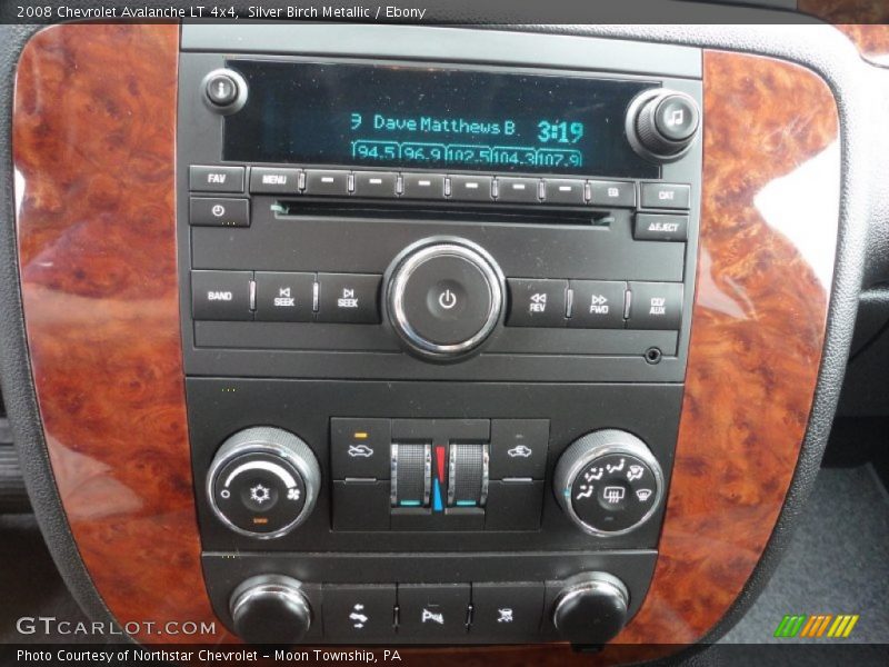 Controls of 2008 Avalanche LT 4x4