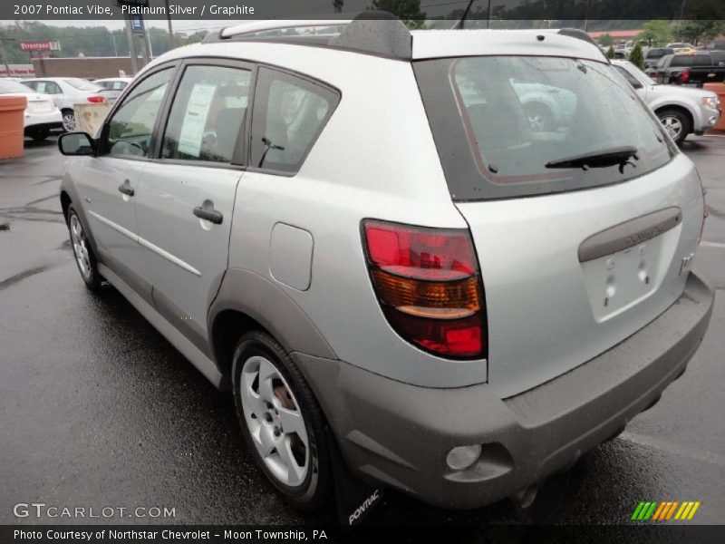 Platinum Silver / Graphite 2007 Pontiac Vibe