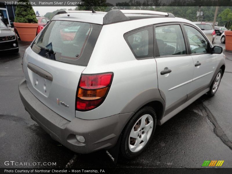 Platinum Silver / Graphite 2007 Pontiac Vibe