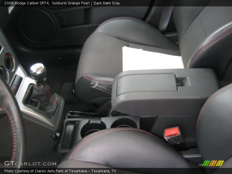 Sunburst Orange Pearl / Dark Slate Gray 2008 Dodge Caliber SRT4
