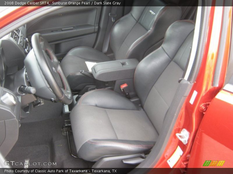 Sunburst Orange Pearl / Dark Slate Gray 2008 Dodge Caliber SRT4