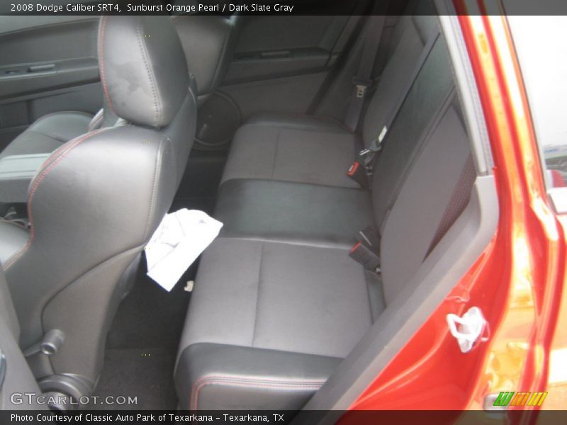 Sunburst Orange Pearl / Dark Slate Gray 2008 Dodge Caliber SRT4