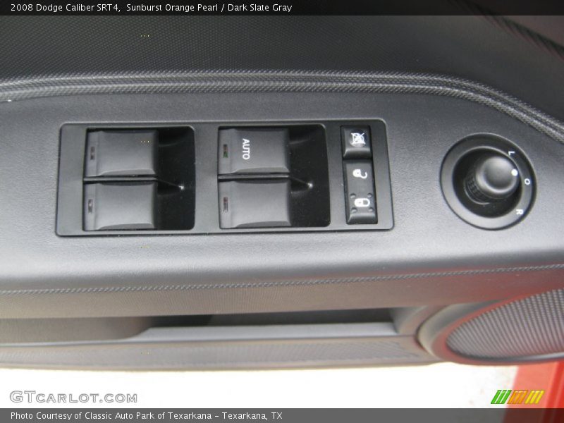 Sunburst Orange Pearl / Dark Slate Gray 2008 Dodge Caliber SRT4