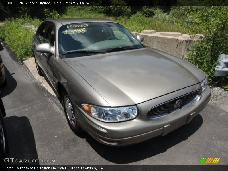 Gold Firemist / Taupe 2000 Buick LeSabre Limited