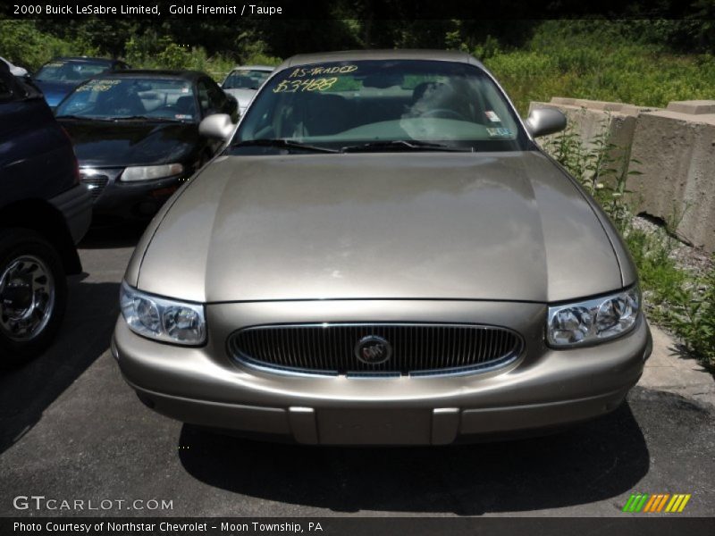 Gold Firemist / Taupe 2000 Buick LeSabre Limited