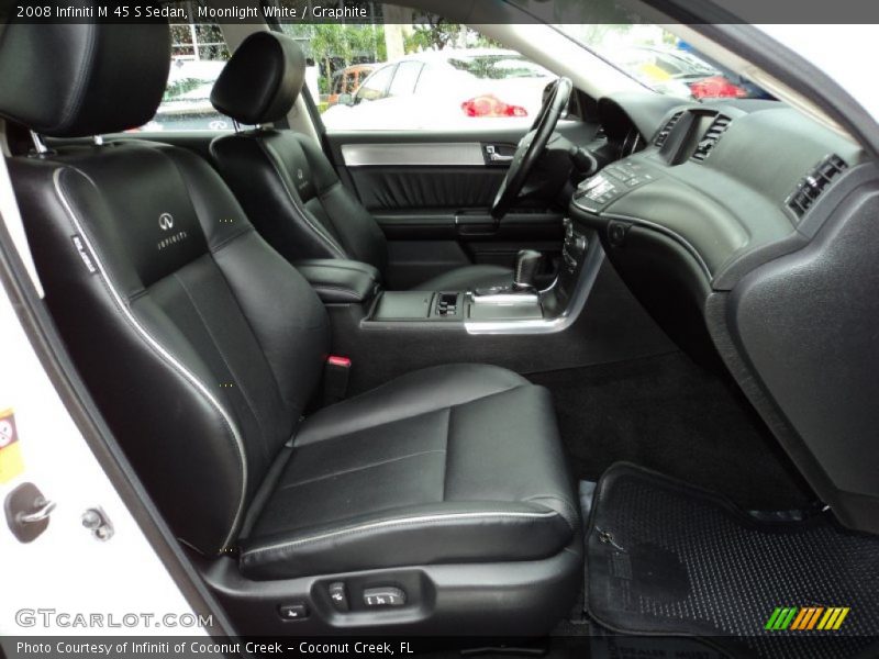  2008 M 45 S Sedan Graphite Interior