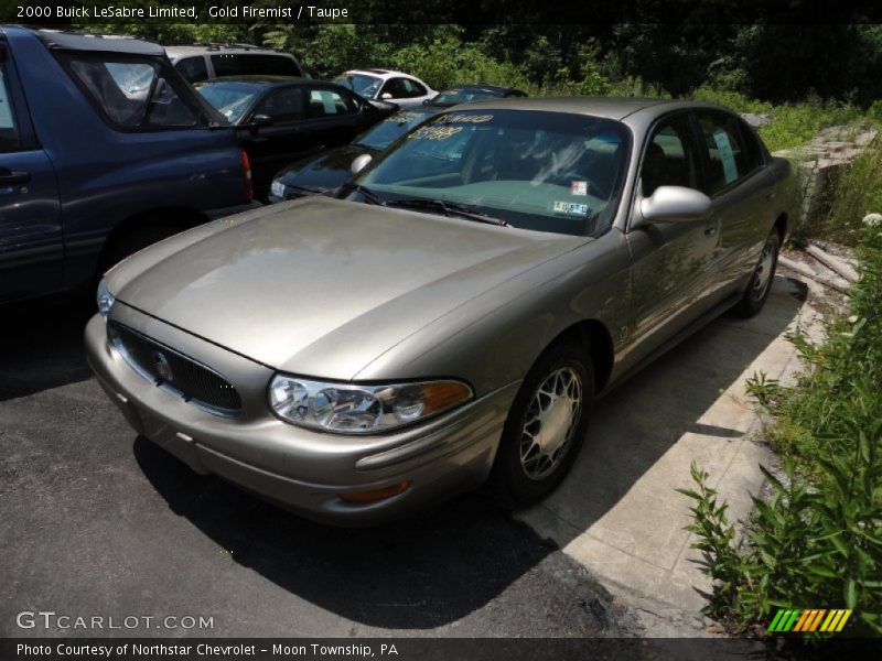 Gold Firemist / Taupe 2000 Buick LeSabre Limited