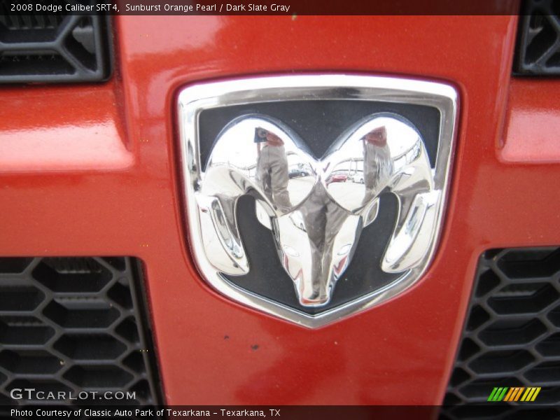 Sunburst Orange Pearl / Dark Slate Gray 2008 Dodge Caliber SRT4