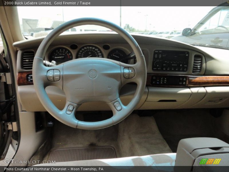 Gold Firemist / Taupe 2000 Buick LeSabre Limited