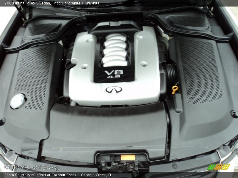  2008 M 45 S Sedan Engine - 4.5 Liter DOHC 32-Valve VVT V8