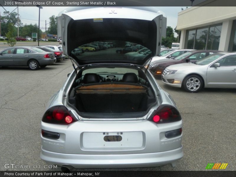 Sterling Silver Metallic / Black 2001 Mitsubishi Eclipse GT Coupe