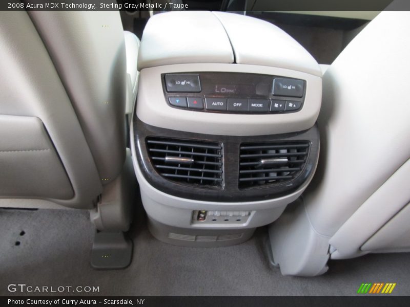 Sterling Gray Metallic / Taupe 2008 Acura MDX Technology