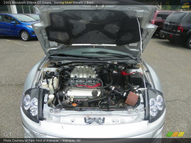 Sterling Silver Metallic / Black 2001 Mitsubishi Eclipse GT Coupe