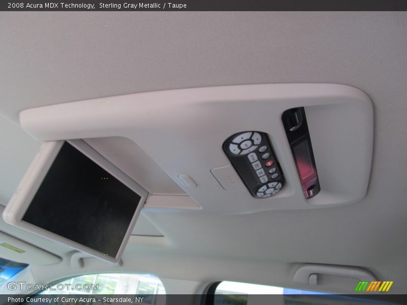 Sterling Gray Metallic / Taupe 2008 Acura MDX Technology