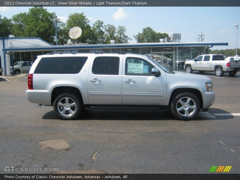 Sheer Silver Metallic / Light Titanium/Dark Titanium 2011 Chevrolet Suburban LT