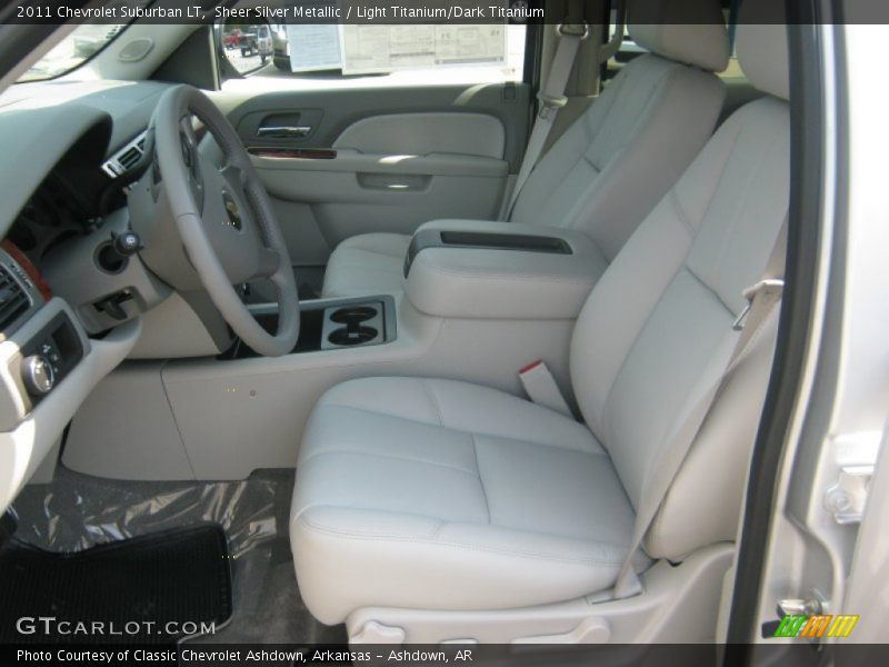  2011 Suburban LT Light Titanium/Dark Titanium Interior
