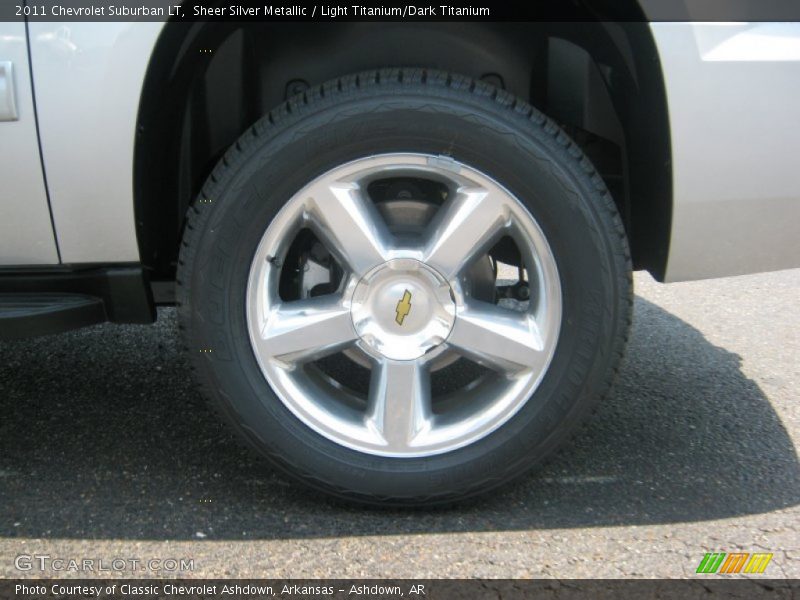 Sheer Silver Metallic / Light Titanium/Dark Titanium 2011 Chevrolet Suburban LT