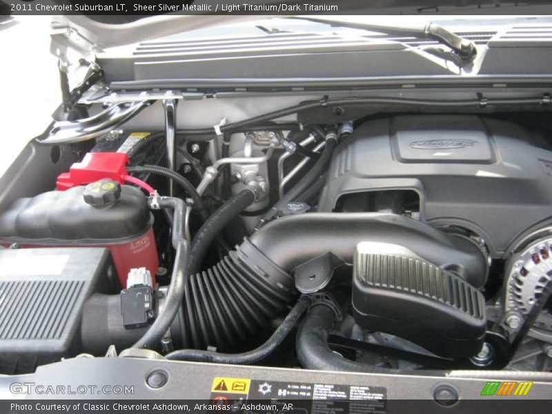 Sheer Silver Metallic / Light Titanium/Dark Titanium 2011 Chevrolet Suburban LT