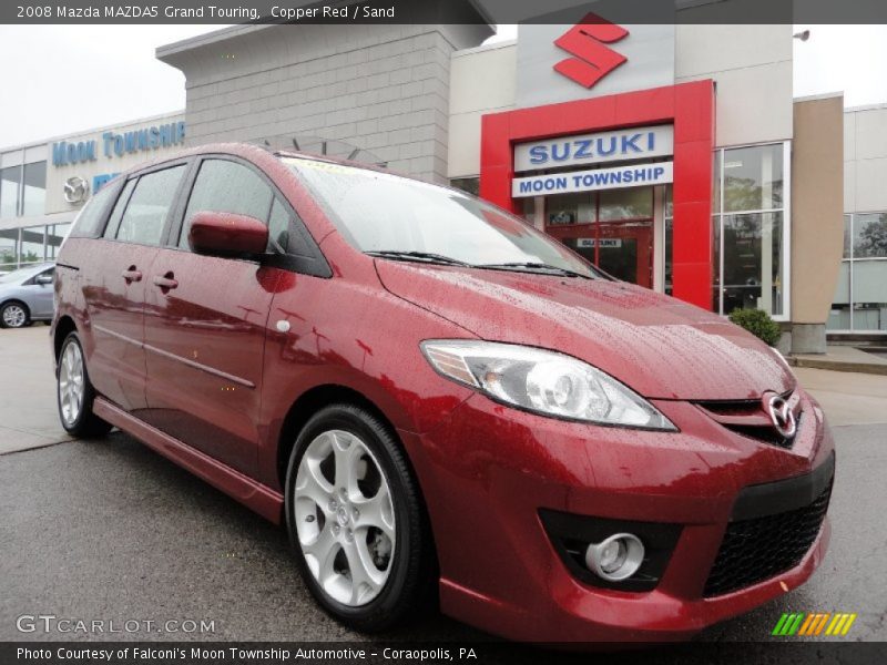 Copper Red / Sand 2008 Mazda MAZDA5 Grand Touring