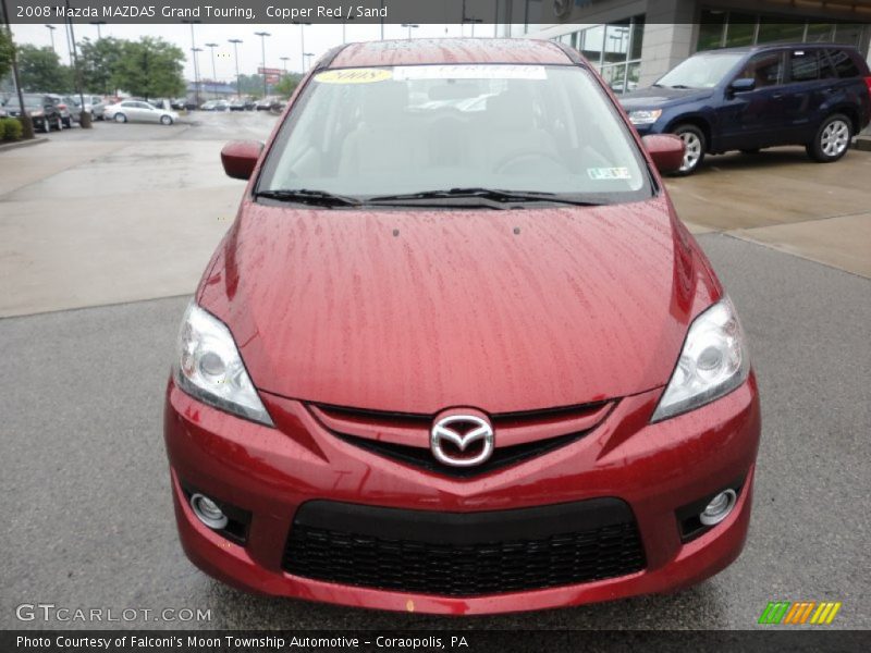 Copper Red / Sand 2008 Mazda MAZDA5 Grand Touring