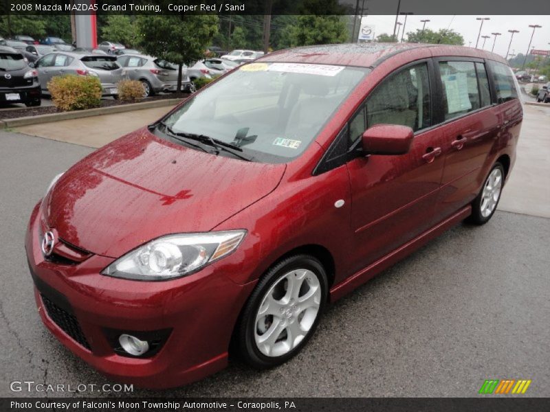 Copper Red / Sand 2008 Mazda MAZDA5 Grand Touring