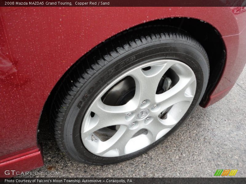 Copper Red / Sand 2008 Mazda MAZDA5 Grand Touring