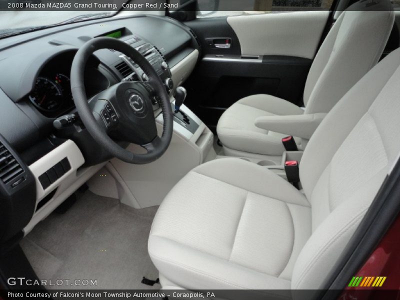 Copper Red / Sand 2008 Mazda MAZDA5 Grand Touring