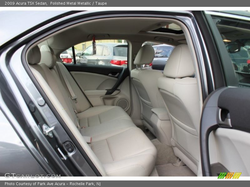 Polished Metal Metallic / Taupe 2009 Acura TSX Sedan