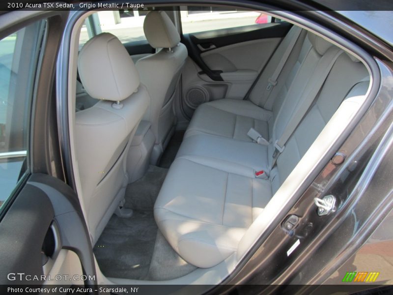 Grigio Metallic / Taupe 2010 Acura TSX Sedan