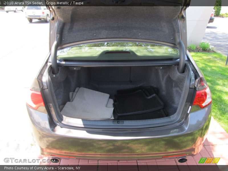 Grigio Metallic / Taupe 2010 Acura TSX Sedan