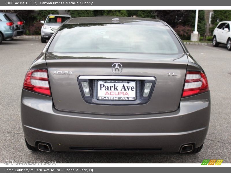 Carbon Bronze Metallic / Ebony 2008 Acura TL 3.2