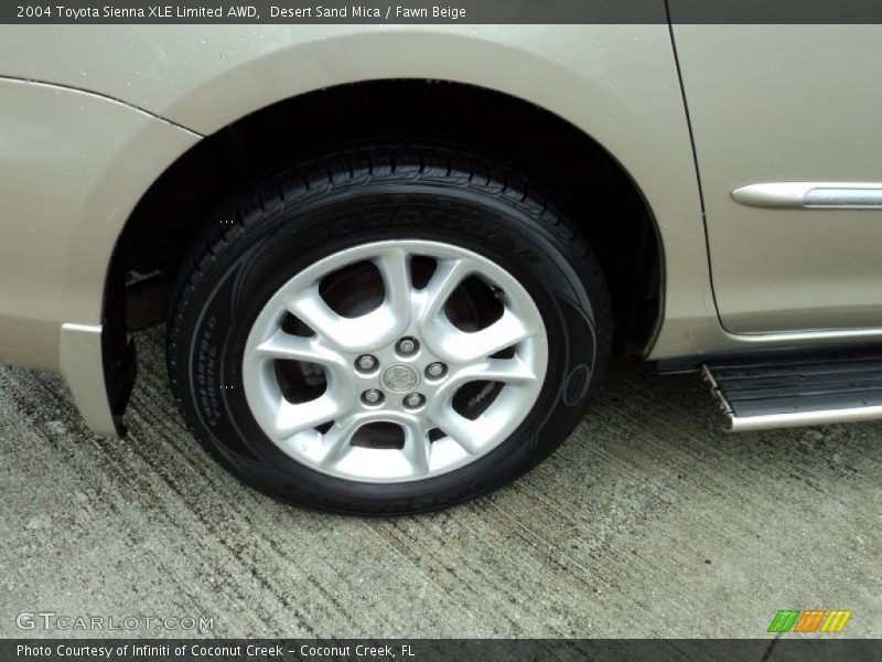 Desert Sand Mica / Fawn Beige 2004 Toyota Sienna XLE Limited AWD