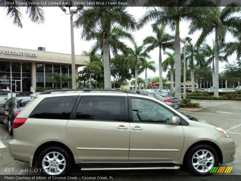 Desert Sand Mica / Fawn Beige 2004 Toyota Sienna XLE Limited AWD
