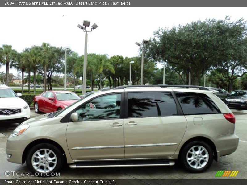 Desert Sand Mica / Fawn Beige 2004 Toyota Sienna XLE Limited AWD