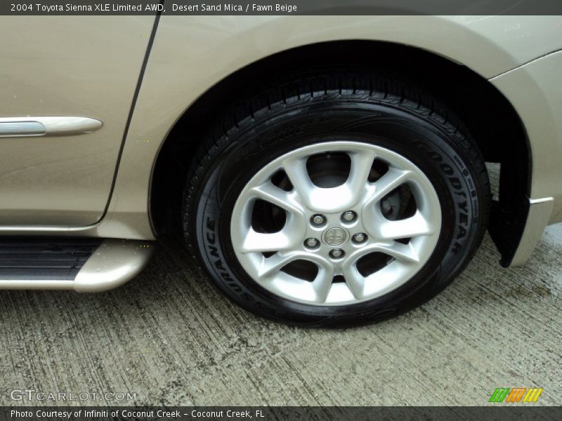 Desert Sand Mica / Fawn Beige 2004 Toyota Sienna XLE Limited AWD