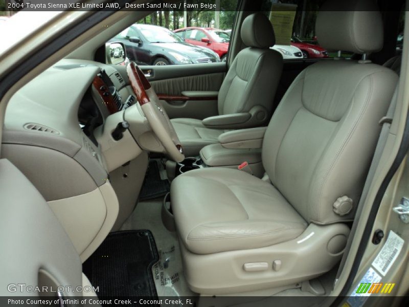 Desert Sand Mica / Fawn Beige 2004 Toyota Sienna XLE Limited AWD