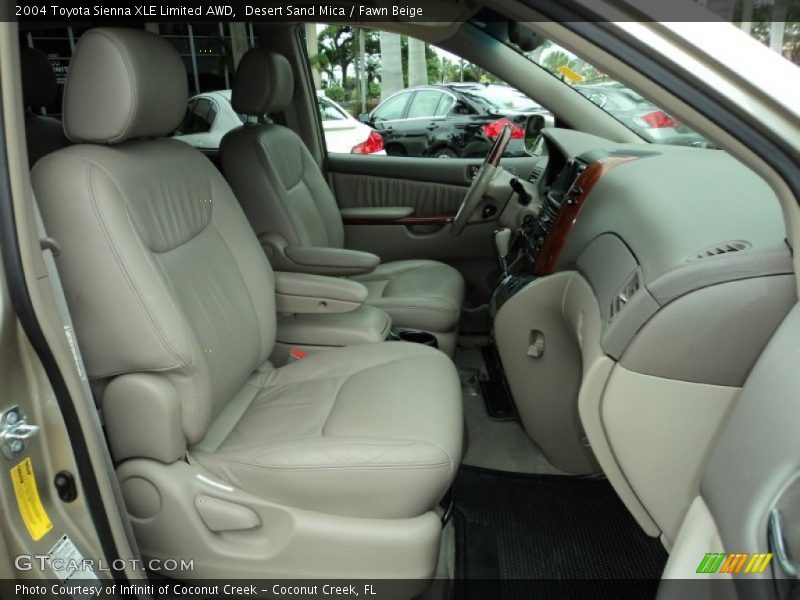 Desert Sand Mica / Fawn Beige 2004 Toyota Sienna XLE Limited AWD