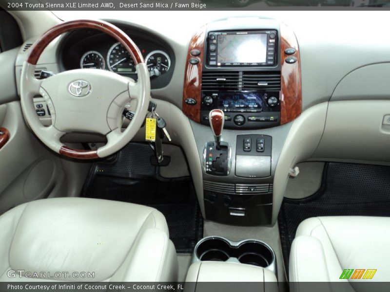 Desert Sand Mica / Fawn Beige 2004 Toyota Sienna XLE Limited AWD