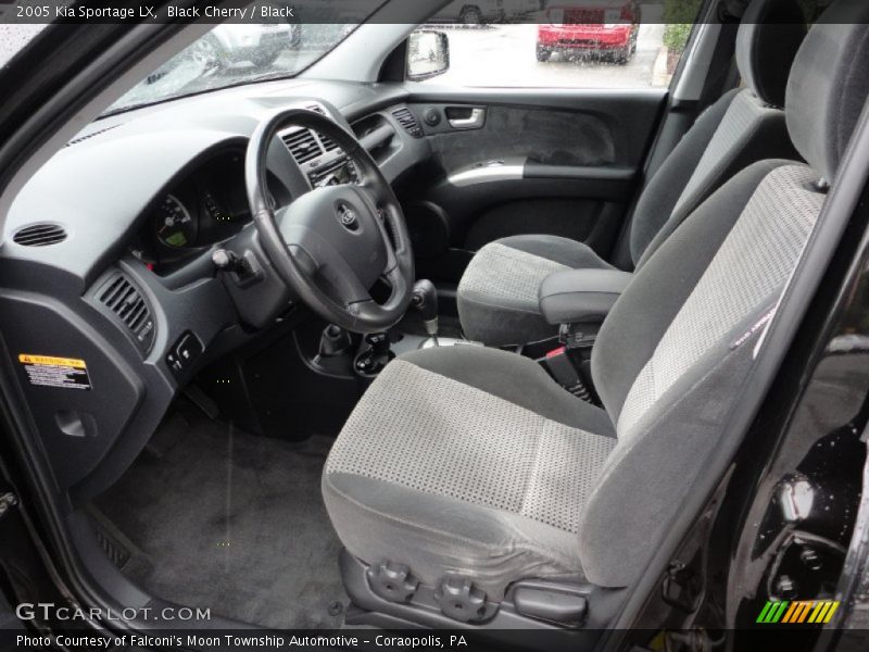  2005 Sportage LX Black Interior