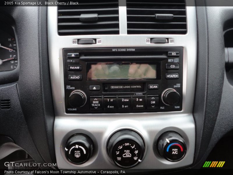 Controls of 2005 Sportage LX