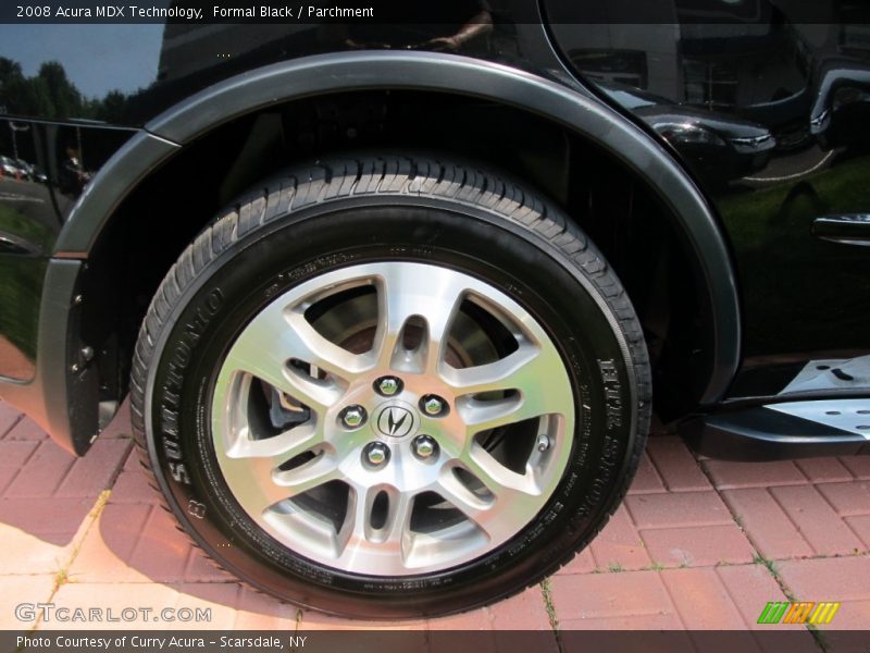 Formal Black / Parchment 2008 Acura MDX Technology