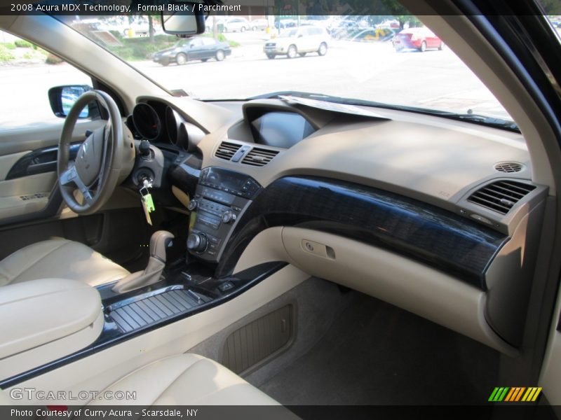 Formal Black / Parchment 2008 Acura MDX Technology
