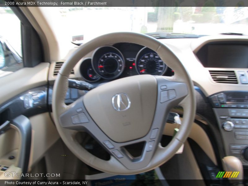 Formal Black / Parchment 2008 Acura MDX Technology