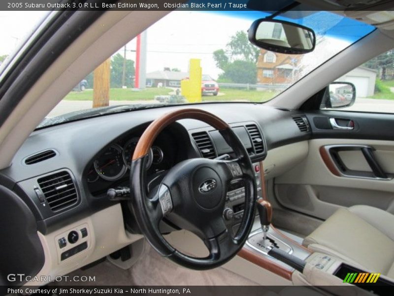  2005 Outback 3.0 R L.L. Bean Edition Wagon Taupe Interior