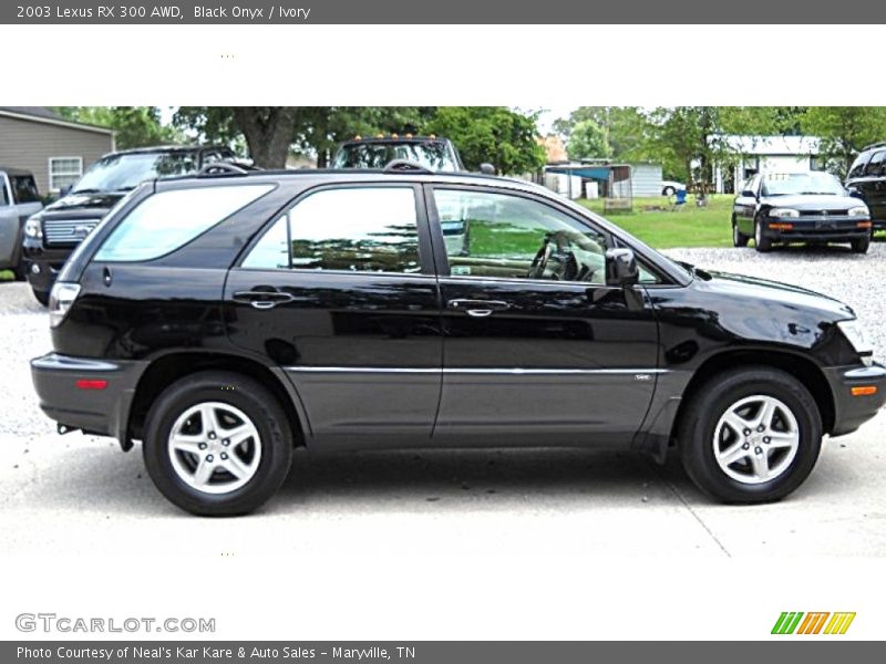 Black Onyx / Ivory 2003 Lexus RX 300 AWD