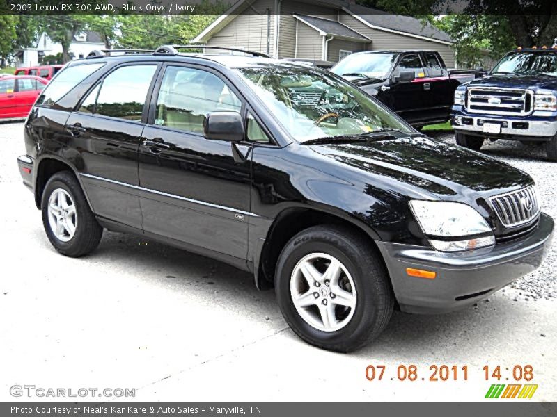 Black Onyx / Ivory 2003 Lexus RX 300 AWD