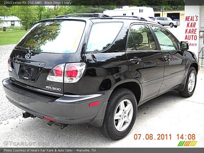 Black Onyx / Ivory 2003 Lexus RX 300 AWD